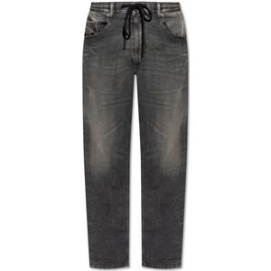 Diesel, Heren, Jeans, Grijs, Maat: W28 Katoen,