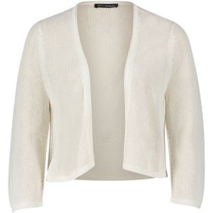Betty Barclay - Zomerse Cardigan - Wit - Dames - Relaxed Fit
