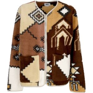 Obey, Dames, Jassen, Veelkleurig, Maat: S Poliester,