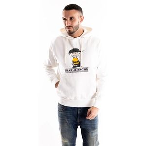 In the box, Heren, Sweatshirts & Hoodies, Wit, Maat: L Katoen,
