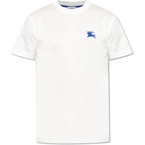 Burberry, Heren, Tops, Wit, Maat: 3XL Katoen,