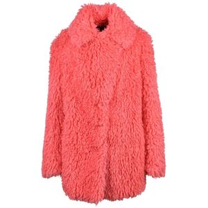 Patrizia Pepe, Dames, Jassen, Oranje, Maat: XS Poliester,