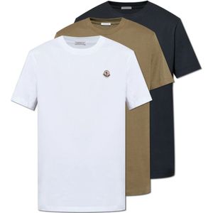 Moncler, Heren, Tops, Veelkleurig, Maat: S Katoen,