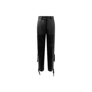 Pinko Slim-fit Broeken , Black , Dames , Maat: M