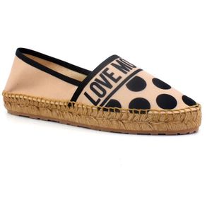Love Moschino, Dames, Schoenen, Beige, Maat: 37 EU Leer,