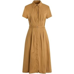 Liu Jo, Dames, Jurken, Beige, Maat: XS