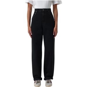 Golden Goose, Dames, Jeans, Zwart, Maat: W28 Katoen,