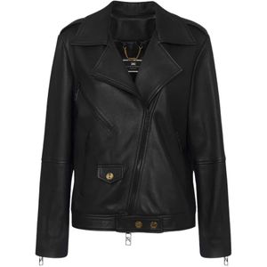 Elisabetta Franchi, Dames, Jassen, Zwart, Maat: M