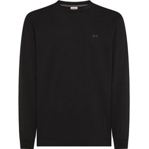 Sun68, Heren, Truien, Zwart, Maat: 2XL