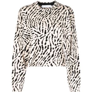 Proenza Schouler, Dames, Blouses & Shirts, Beige, Maat: M Katoen,