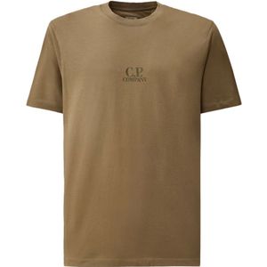 C.p. Company, Heren, Tops, Groen, Maat: L Jersey,