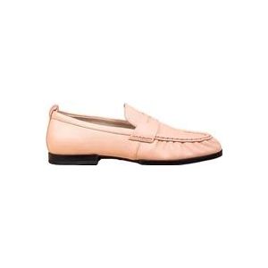 Tod's Platte Suède Loafers , Pink , Dames , Maat: 37 1/2 EU