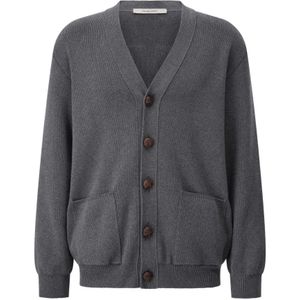 Golden Goose - Oversized Vest Darryl - Grijs - Heren - Cardigan