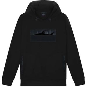 Paul & Shark, Heren, Sweatshirts & Hoodies, Zwart, Maat: 2XL Katoen,