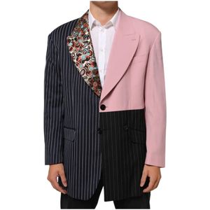 Dolce & Gabbana, Heren, Jassen, Veelkleurig, Maat: XS