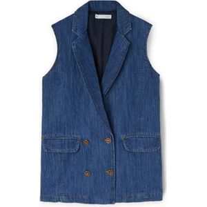 Motivi, Dames, Jassen, Blauw, Maat: XS Denim,