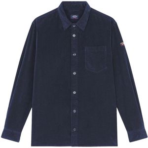 Paul & Shark, Heren, Overhemden, Blauw, Maat: M Katoen,