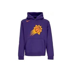 Nike Orchid NBA Club Hoodie Streetwear , Purple , Heren , Maat: XL