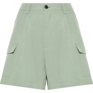 Woolrich Short Shorts , Green , Dames , Maat: W29