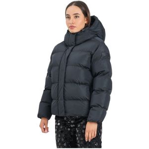 Napapijri, Dames, Jassen, Zwart, Maat: L Taf,