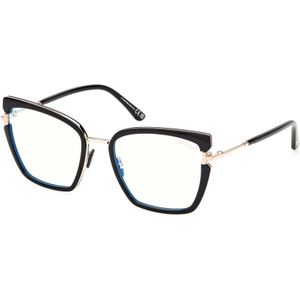Tom Ford, Dames, Accessoires, Zwart, Maat: 54 MM Leer,