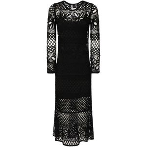 Pinko, Dames, Jurken, Zwart, Maat: L Viscose,