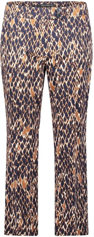 Betty Barclay - Broek - Veelkleurig - Dierenprint - Businessbroek