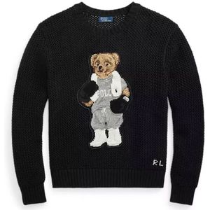 Polo Ralph Lauren, Dames, Truien, Zwart, Maat: L