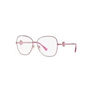Versace Rose Eyewear Frames , Pink , unisex , Maat: 57 MM