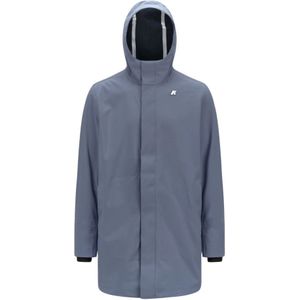 K-Way, Heren, Mantels, Grijs, Maat: XL Fleece,