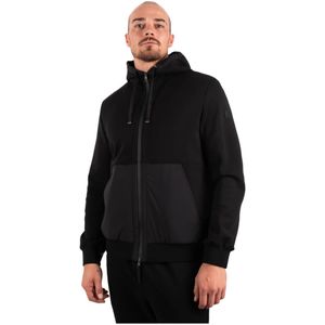 Duno, Heren, Sweatshirts & Hoodies, Zwart, Maat: XL Poliester,