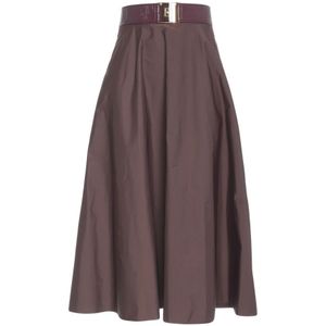 Elisabetta Franchi, Dames, Rokken, Rood, Maat: L