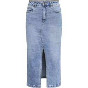 Sisters Point, Dames, Rokken, Blauw, Maat: S Denim,