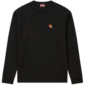 Kenzo, Heren, Tops, Zwart, Maat: L Katoen,