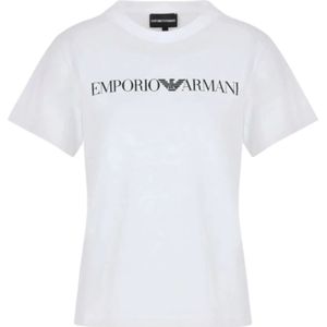 Emporio Armani, Dames, Tops, Wit, Maat: M