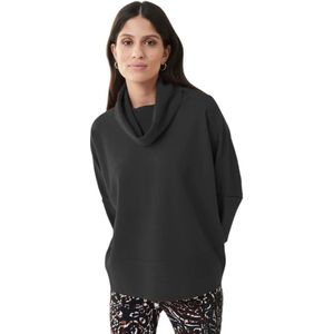 Joseph Ribkoff, Dames, Sweatshirts & Hoodies, Zwart, Maat: M Katoen,