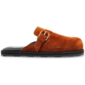 Moschino, Dames, Schoenen, Bruin, Maat: 36 EU Suède,