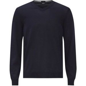 Hugo, Heren, Truien, Blauw, Maat: 3XL Wol,