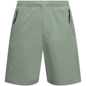 Stone Island, Heren, Korte broeken, Groen, Maat: W29 Polyamide,