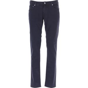 Jacob Cohën, Heren, Broeken, Blauw, Maat: W38 Katoen,