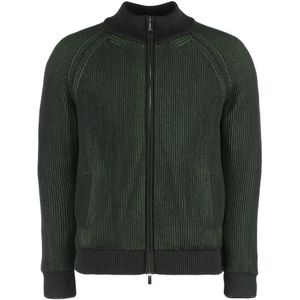 Moorer, Heren, Truien, Groen, Maat: M Wol,