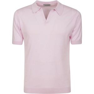 John Smedley, Heren, Tops, Roze, Maat: M Katoen,