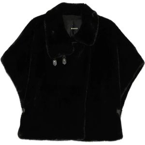 Pinko, Dames, Jassen, Zwart, Maat: M Poliester,