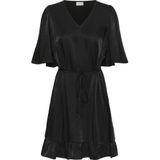 Kaffe - Midi-jurk - Zwart - Dames