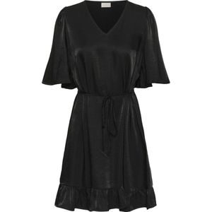 Kaffe - Midi-jurk - Zwart - Dames