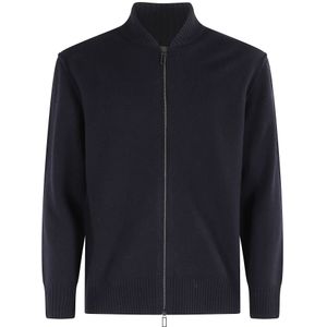 Paolo Pecora, Heren, Truien, Blauw, Maat: M