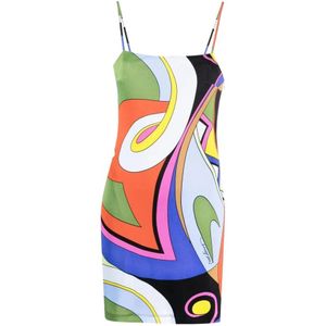 Moschino - Korte Jurk - Veelkleurig - Polyester