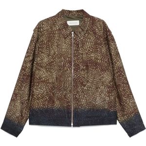 Dries Van Noten, Heren, Jassen, Bruin, Maat: M