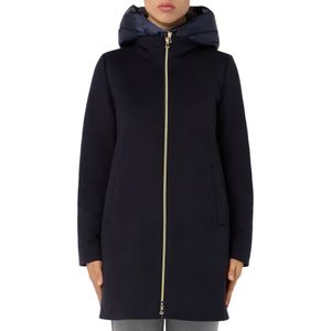 Marella, Dames, Mantels, Blauw, Maat: L Synthetisch,