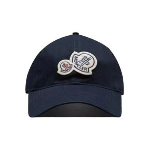 Moncler Caps , Blue , Heren , Maat: ONE Size